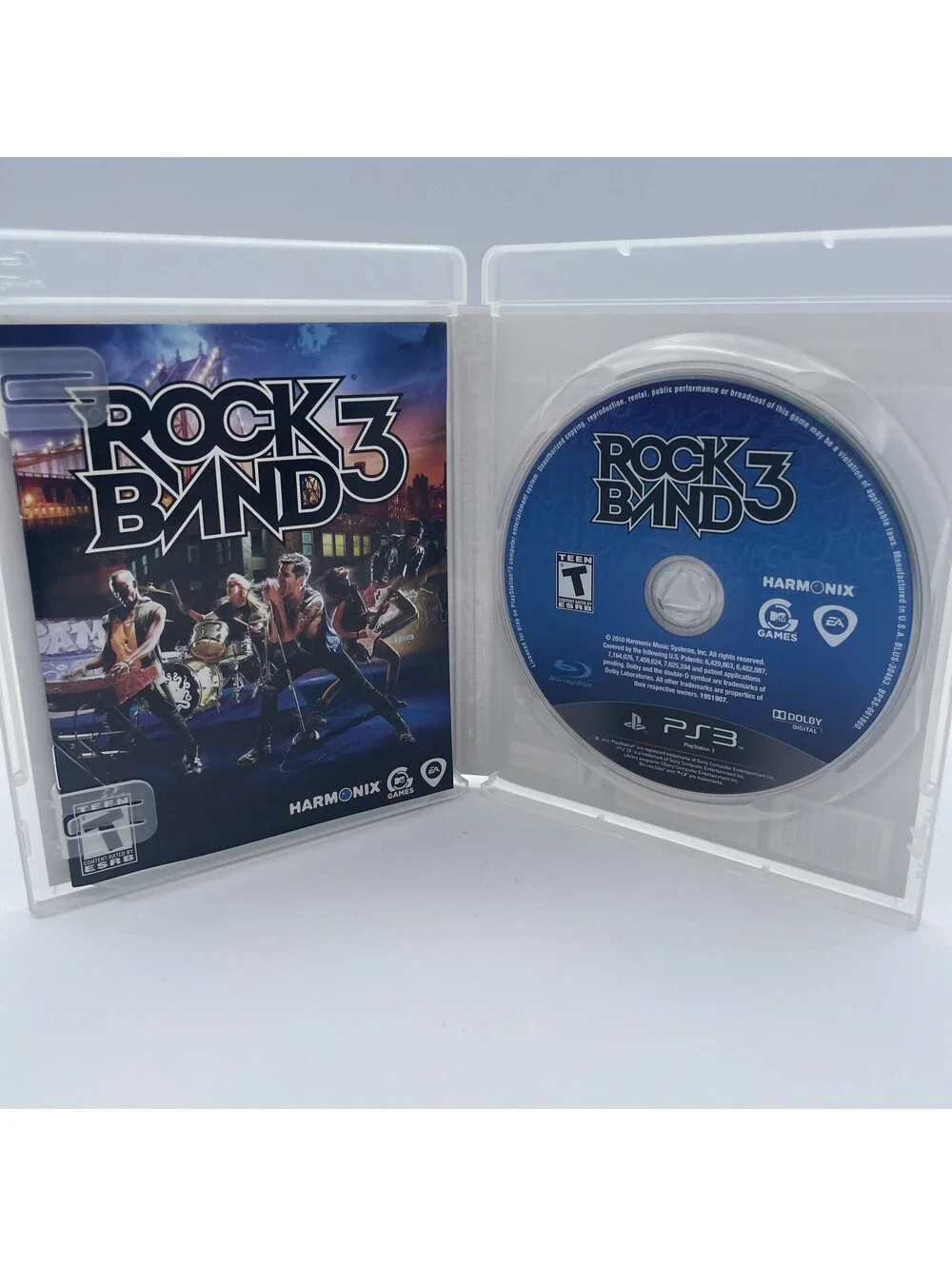 Rock Band 3 (PlayStation 3, 2010) Complete Tested Working
